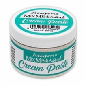 Stamperia: White Cream Paste, 150 ml