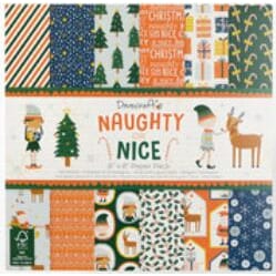 Dovecraft - Naughty or Nice 8x8 Inch Paper Pack