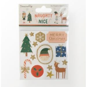 Dovecraft - Dovecraft Naughty or Nice Foam Stickers