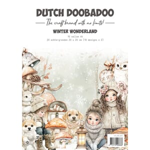 Dutch Doobadoo - Collage Paper Set A4 Winter Wonderland