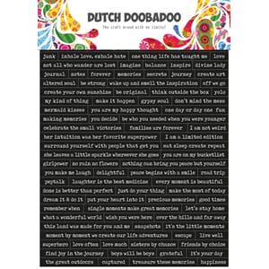 Dutch Doobadoo - Dutch Sticker Art A5 Quotes