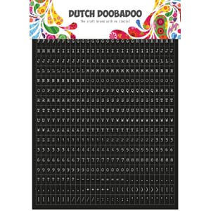 Dutch Doobadoo - Dutch Sticker Art A5 Letters