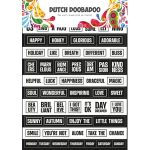 Dutch Doobadoo - Dutch Sticker Art A5 Blocks