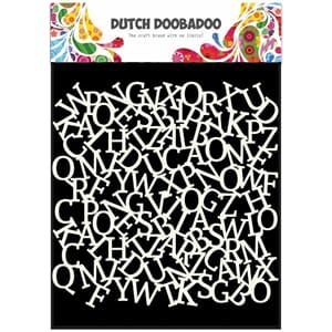 Dutch Doobadoo - Alphabet 6x6 Dutch Mask Art