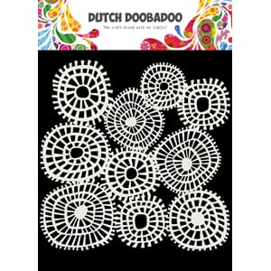 Dutch Doobadoo - Linnen Circles 6x6 Dutch Mask Art