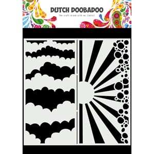 Dutch Doobadoo - Dutch Mask Art Slimline Clouds