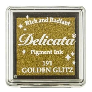 Imagine: Golden Glitz Delicata Pigment Small Inkpad