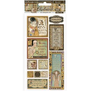 Stamperia - Klimt inspirations Chipboard