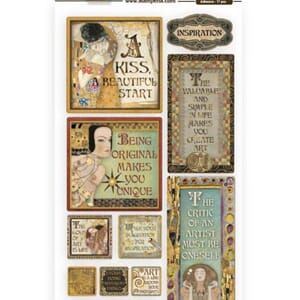 Stamperia - Klimt inspirations Chipboard