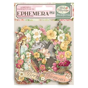 Stamperia - Rose Parfum Ephemera Flowers and Garlands