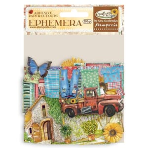Stamperia - Elemens and Sunflowers Sunflower Ephemera