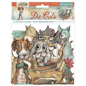 Stamperia - Furry Friends Die Cuts Assorted