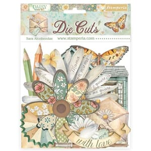 Stamperia - Daisy Art Die Cuts Assorted