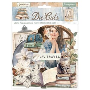 Stamperia - Secret Diary Die Cuts Assorted