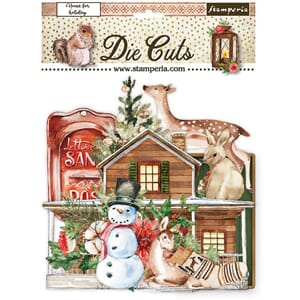 Stamperia - Romantic Home for the Holidays Die Cuts