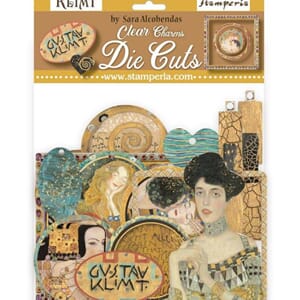 Stamperia - Klimt Clear Die cuts assorted
