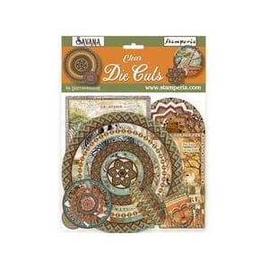 Stamperia - Savana Clear Die cuts assorted