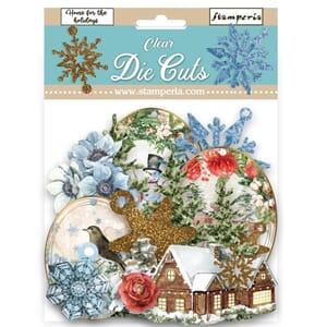 Stamperia - Romantic Home for the Holidays Clear Die Cuts