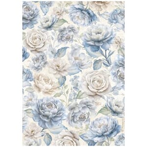 Stamperia - Timeless A4 Rice Paper Big Roses