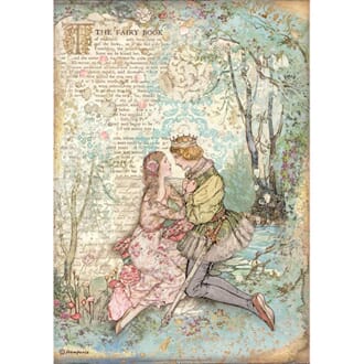 Stamperia - Rice Paper Lovers, Sleeping Beauty