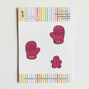 Dress My Craft - Christmas Christmas Gloves Cutting Die