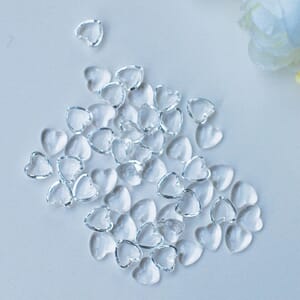 Dress My Craft: Hearts - Water Droplet Embellishments