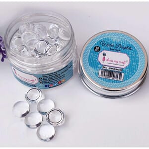 Dress My Craft - Water Droplet #5 Embellishments, 50/Pkg