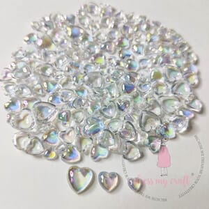 Dress My Craft - Hearts Droplets Unicorn, 8 gram