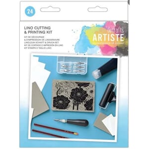 Docrafts Artiste Lino Cutting & Printing Kit