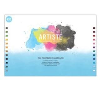 Docrafts Artiste Oil Pastels, 432 farger