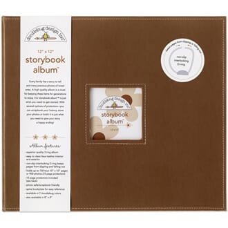 Doodlebug: Bon Bon - D-Ring Album, 12x12 inch