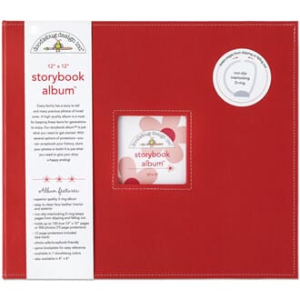 Doodlebug: Ladybug - D-Ring Album, 12x12 inch