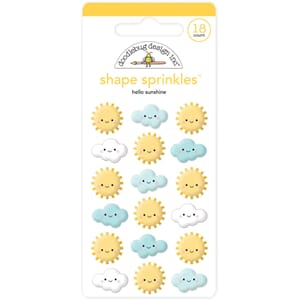 Doodlebug - Hello Sunshine Shape Sprinkles