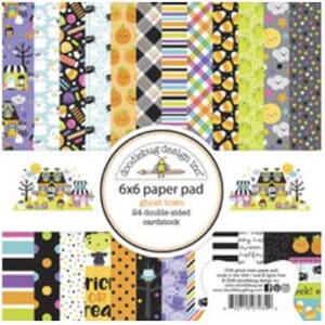 Doodlebug: Ghost Town Paper Pack, 6x6 inch