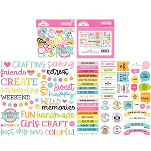 Doodlebug: Cute & Crafty Odds & Ends Chit Chat Die-Cuts