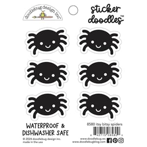 Doodlebug - Itsy Bitsy Spiders Sticker Doodles