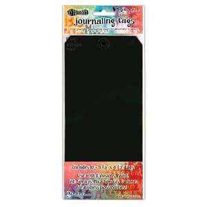 Dylusions - Black tags, str 10,5x21,5 cm