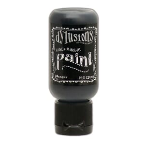 Dylusions: Black Marble - Acrylic Paint, 1oz