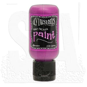 Dylusions: Funky Fuchsia - Acrylic Paint, 1oz