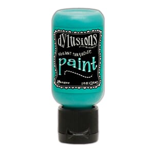 Dylusions: Vibrant Turquoise - Acrylic Paint, 1oz