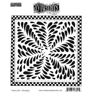 Dylusions - Fernilicous Cling Rubberstamp set