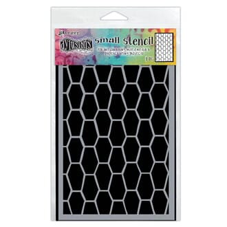 Dyan Reaveley - Coffins Dylusions Stencil Small