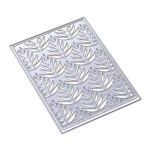 Elizabeth Craft: Leaf Pattern Background Metal Die