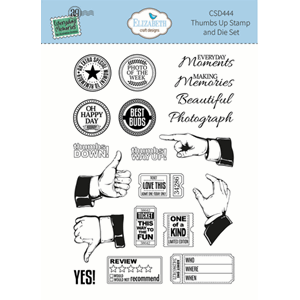 Elizabeth Craft - Delightful Discovery Stamp and Die Set Thu