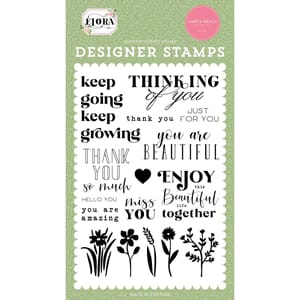 Carta Bella: Keep Going Clear Stamps, 4x6 inch
