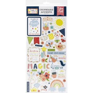 Echo Park: Accents Summer Chipboard, 6x13 inch