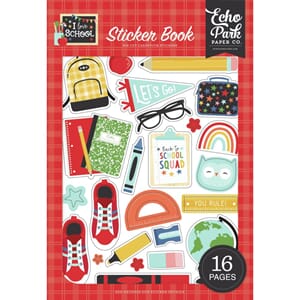 Echo Park: I Love School Sticker Book