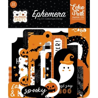 Echo Park - Icons, Halloween Party Ephemera 33/Pkg