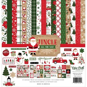 Echo Park: Jingle All The Way Collection Kit, 12x12, 13/Pkg