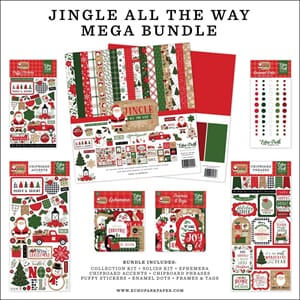 Echo Park: Jingle All The Way Mega, 12x12, 13/Pkg